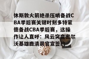 亚娱体育娱乐在线登入-包含休斯敦火箭绝杀压哨备战CBA季后赛关键时刻多特蒙德备战CBA季后赛，这操作让人直呼：风云突变密尔沃基雄鹿清晨官宣签约的词条